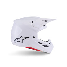 Casco S-M7 — Talla XS, Blanco