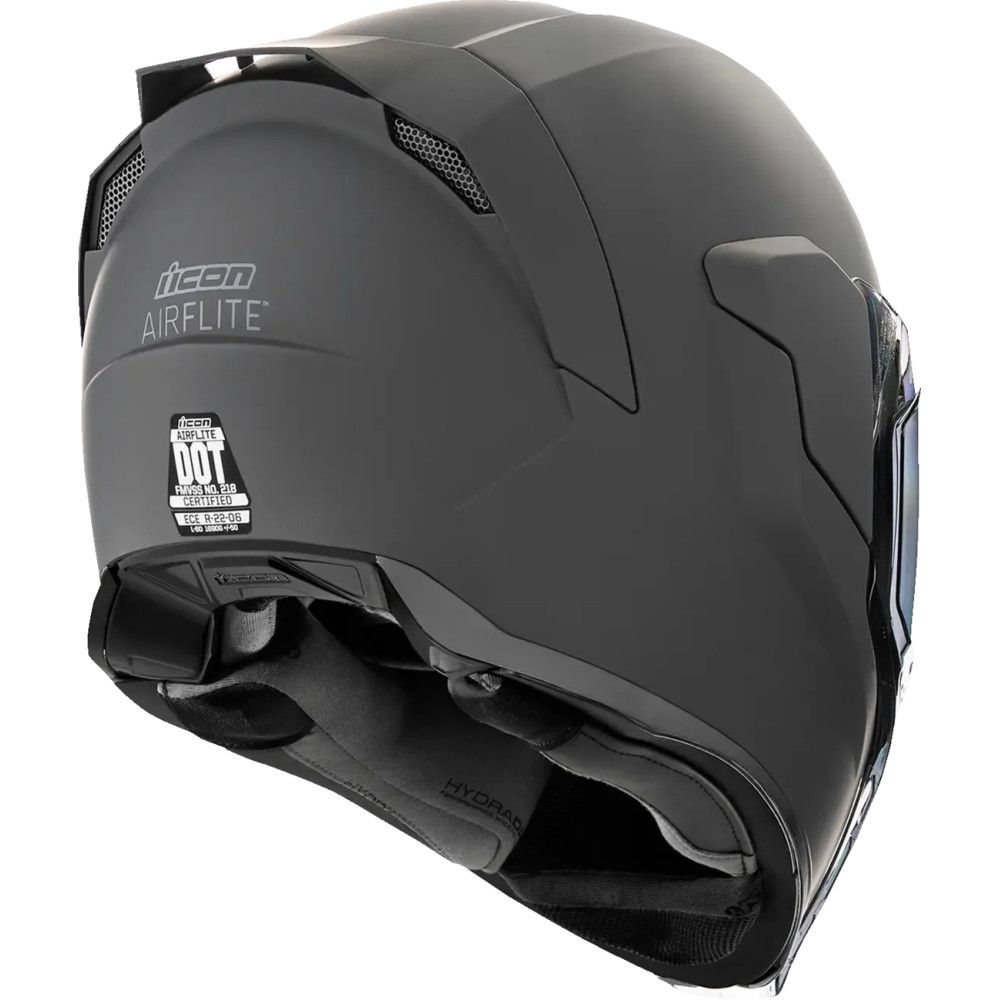 Airflite™ Dark Helmet — XL, Black Matte