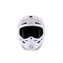 S-M7 Casco — L, Blanco, Fibra de vidrio compuesta