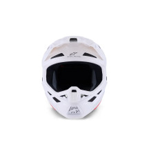 Casco S-M7 — 2XL, Blanco, Fibra de vidrio compuesta
