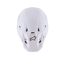Casco S-M7 — 2XL, Blanco, Fibra de vidrio compuesta