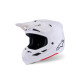 Casco S-M7 — 2XL, Blanco, Fibra de vidrio compuesta