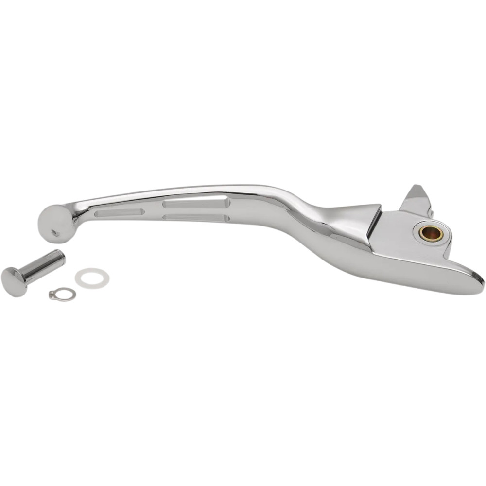 Slotted Wide Blade Replacement Brake Lever — Chrome