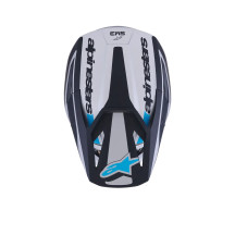 Casco SM3 Heat — Talla S, Plata mate