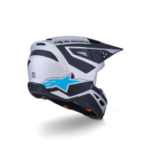 Casco SM3 Heat — Talla L, Plata mate