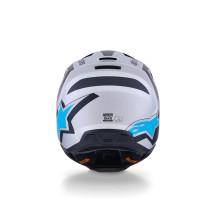 Casco SM3 Heat — Talla 2XL, Plata