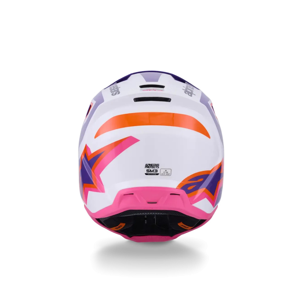 SM3 Heat Helmet — XL, Pink/Purple/White