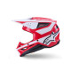 Casco SM3 Heat — Talla M, Rojo brillo