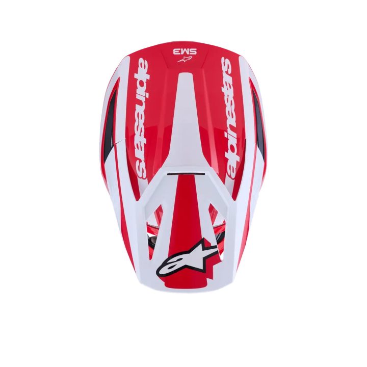 Casco SM3 Heat — L, rojo brillo