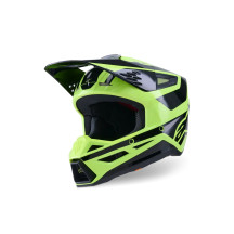 SM3 Heat Helmet — Size S, Off-road, Yellow