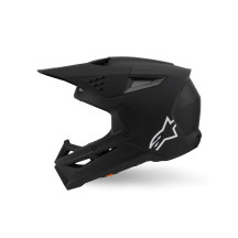 SM3 Solid Helmet — Size XS, Matte Black