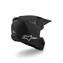 Casco SM3 Sólido — Talla S, Negro mate