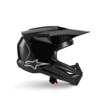 Casco SM3 Solid — Talla XL, Negro