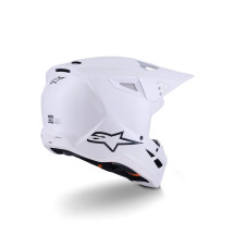 SM3 Solid Helmet — Size M, White