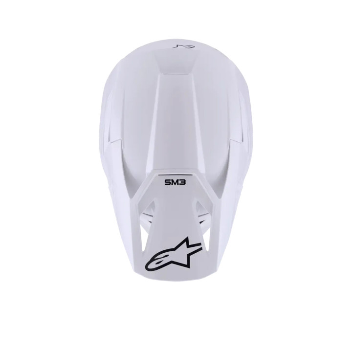 Casco SM3 Solid — Talla L, Blanco