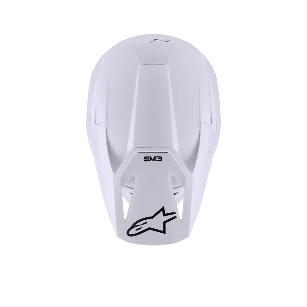 Casco SM3 Solid — Talla L, Blanco