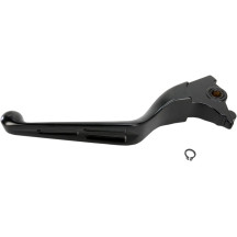Slotted Wide Blade Replacement Brake Lever — Hydraulic, Black matte