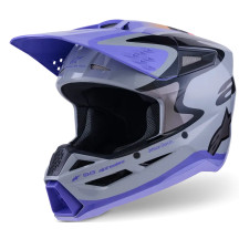 SM3 Jettson Casco — XS, gris, brillo