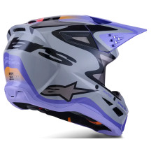 SM3 Jettson Casco — XS, gris, brillo