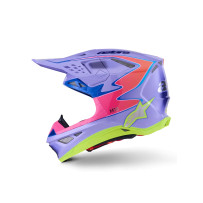 Supertech M10 Jett Lawrence R01 Casco — Talla L, púrpura