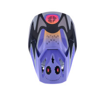 Casco Juvenil SM3 Jettson — Talla M, negro, gris, púrpura