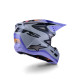 Casco Juvenil SM3 Jettson — Talla M, negro, gris, púrpura