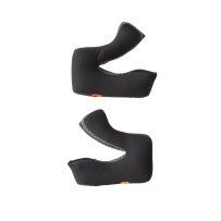 SM3 Helmet Cheek Pad — Gray, Adult, Set, fits Alpinestars SM3 helmets