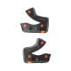 SM3 Helmet Cheek Pad — +5 mm, Adult, Gray