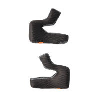 S-M7 Helmet Cheek Pads — Fits S-M7, Black