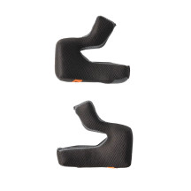 S-M7 Helmet Cheek Pads — Black, Fits S-M7