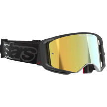 Supertech Vision Vista Goggle — One Size, Black, Gold Mirror