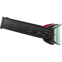 Gafas Supertech Vision Vista — Talla única, Negro, Espejo dorado