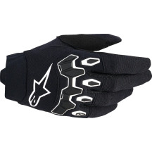 Full Bore V2 Gloves — XL, Short cuff, Black/White