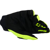 Guantes Full Bore V2 — Talla S, amarillo fluorescente, negro