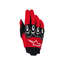 Guantes Full Bore V2 — Talla S, Rojo y negro