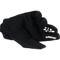 Youth Full Bore V2 Gloves — S, Black/White