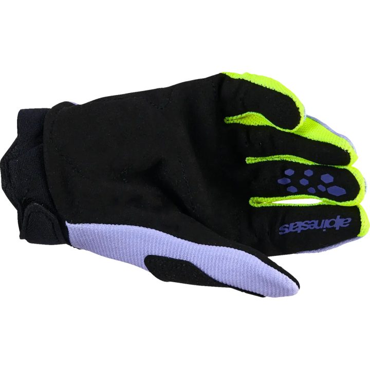 Youth Full Bore V2 Gloves — XS, Purple