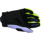 Youth Full Bore V2 Gloves — Size S, Purple/Fluorescent Yellow/Black