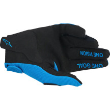 Youth Radar Gloves — S, UCLA Blue