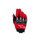 Youth Full Bore V2 Gloves — L, Red/Black