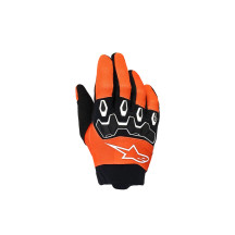 Guantes Juveniles Full Bore V2 — S, Naranja/Negro