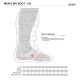 Botas Tech 7 — Por encima de la pantorrilla, US 8, Negro