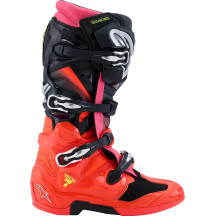 Botas Tech 7 — Por encima de la pantorrilla, US 8, Negro