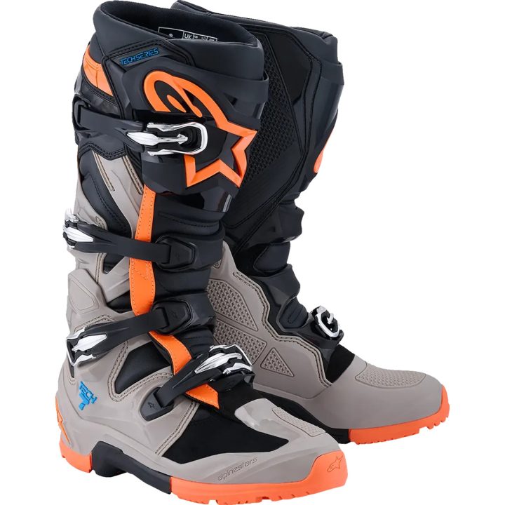 Botas Tech 7 Enduro — EU 40.5, Sobre la pantorrilla, Negro