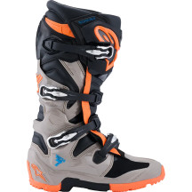 Tech 7 Enduro Boots — EU 43, Over‑Calf, Black