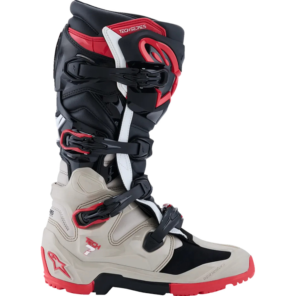 Tech 7 Enduro Boots — EU 44.5, Over-calf, Black