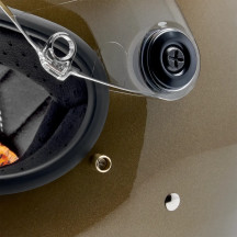 Gringo S Helmet — M, gold metallic gloss