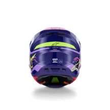 SM7 Deed Helmet — Size S, Purple
