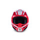 Casco SM3 Heat — Talla S, Negro, Rojo, Blanco