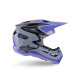Casco Juvenil SM3 Jettson — Talla M, negro, gris, púrpura